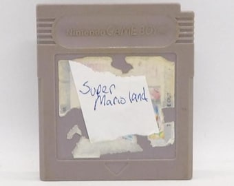 Cartucho original de Super Mario Land para Nintendo Game Boy. Probado y funcionando.