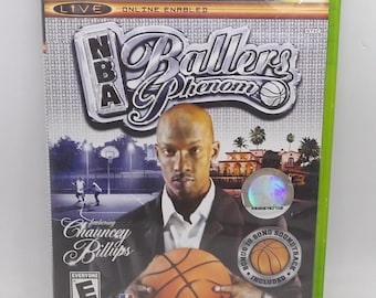 NBA Ballers Phenom OG Xbox Complete with manual CIB Tested and Working