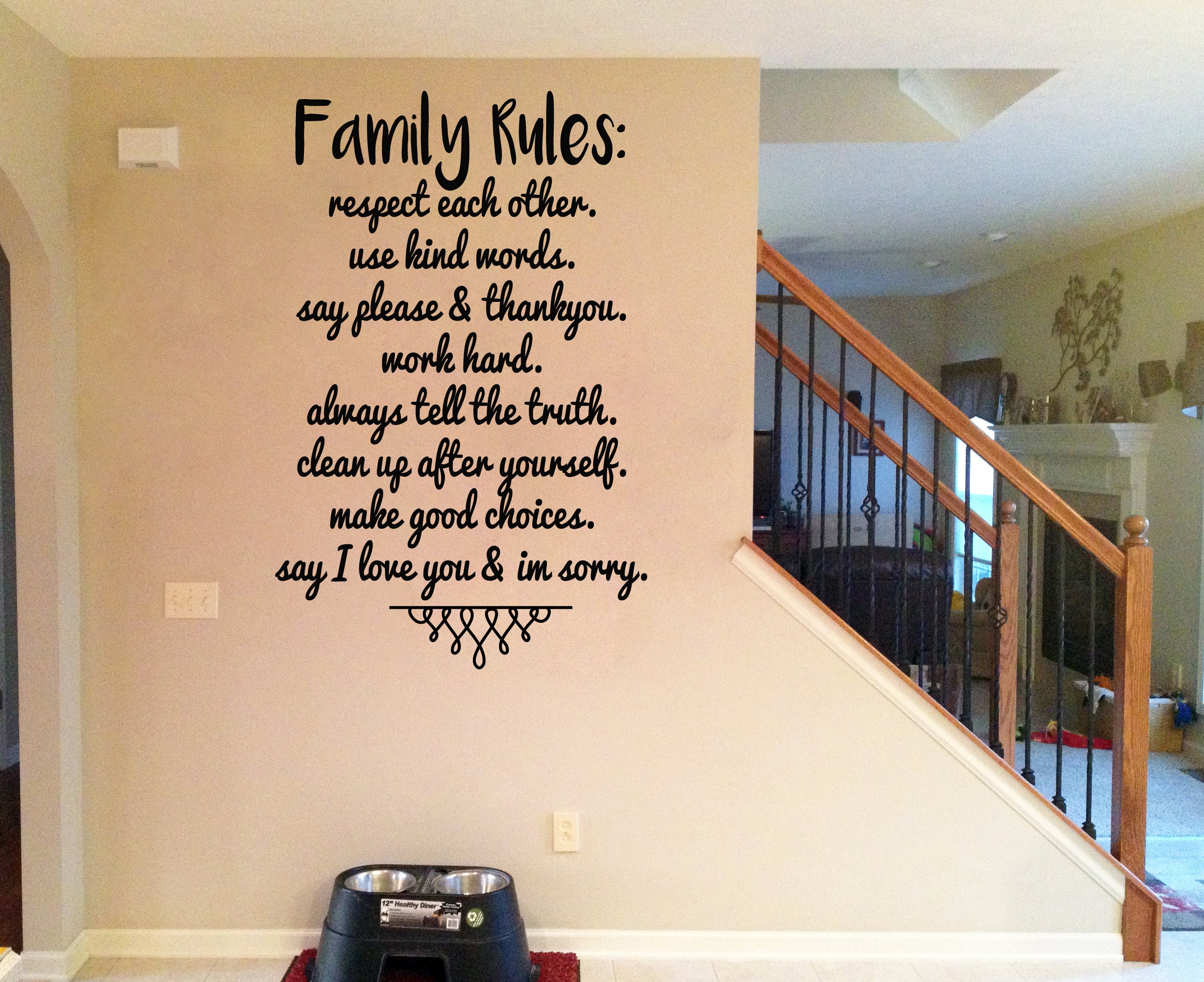 Family Rules Respect Each Other Use Kind Words Quote Vinyl Wall family-rules-respect-each-other-use-kind-words-quote-vinyl-wall