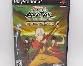 Avatar: La leyenda de Aang - La Tierra Ardiente - PlayStation 2 PS2 CIB Completo Probado y funcionando