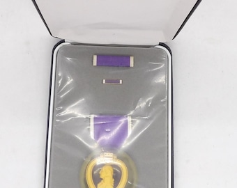 Authentic WWII Era Purple Heart Medal in original case