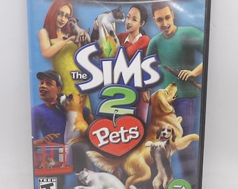 The SIMS Pets 2 Nintendo Gamecube No manual Tested and Working