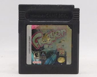 Cartucho original de Frogger para Nintendo Game Boy. Probado y funcionando.