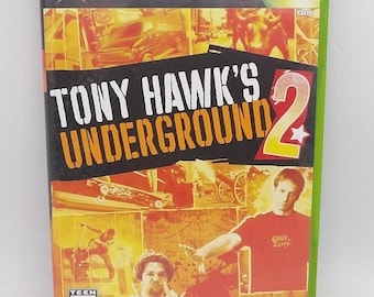 Tony Hawk's Underground 2 OG XBOX CIB Complete Tested & Working
