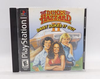 Los Dukes de Hazzard II Daisy Dukes It Out Playstation Sin carátula trasera Probado y funcionando PSone PS1 Playstation one
