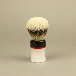Acrylic Handle Shaving Brush, Acrylic Shaving Supplies, Natural Bristle Shaving Brush, Shaving Brush, Vintage Acrylic Style, shaving gift