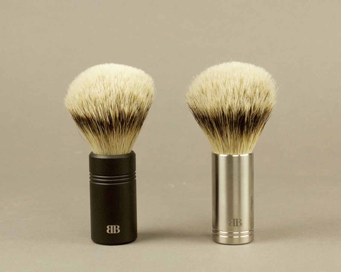 Stainless Steel Shaving Brush Stainless Steel Shaving Etsy