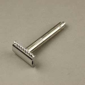 Maquinilla de afeitar de seguridad de acero inoxidable, Maquinilla de afeitar de seguridad, Acero inoxidable, Maquinilla de afeitar hecha a medida, Maquinilla de afeitar Mühle, Maquinilla de afeitar húmeda, regalo de padrinos de boda, regalo de afeitado