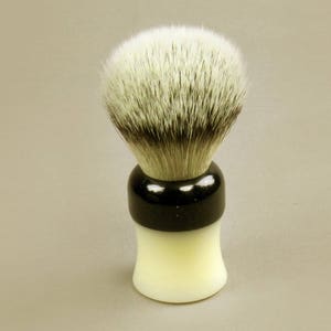 Acrylic Handle Synthetic Fiber Shaving Brush, Vegan Shaving Brush, Vegan Bristles, Wet Shave Brush, Vegan Wet Shave Brush, shaving gift