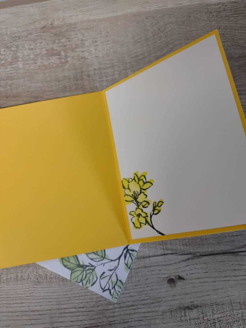 Four Beautiful Handmade Note Cards With Decorative Envelopes Suitable For Any Occasion READY TO SHIP!