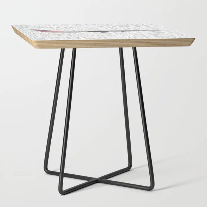 Accent Table American Airlines 737 with Airport Codes
