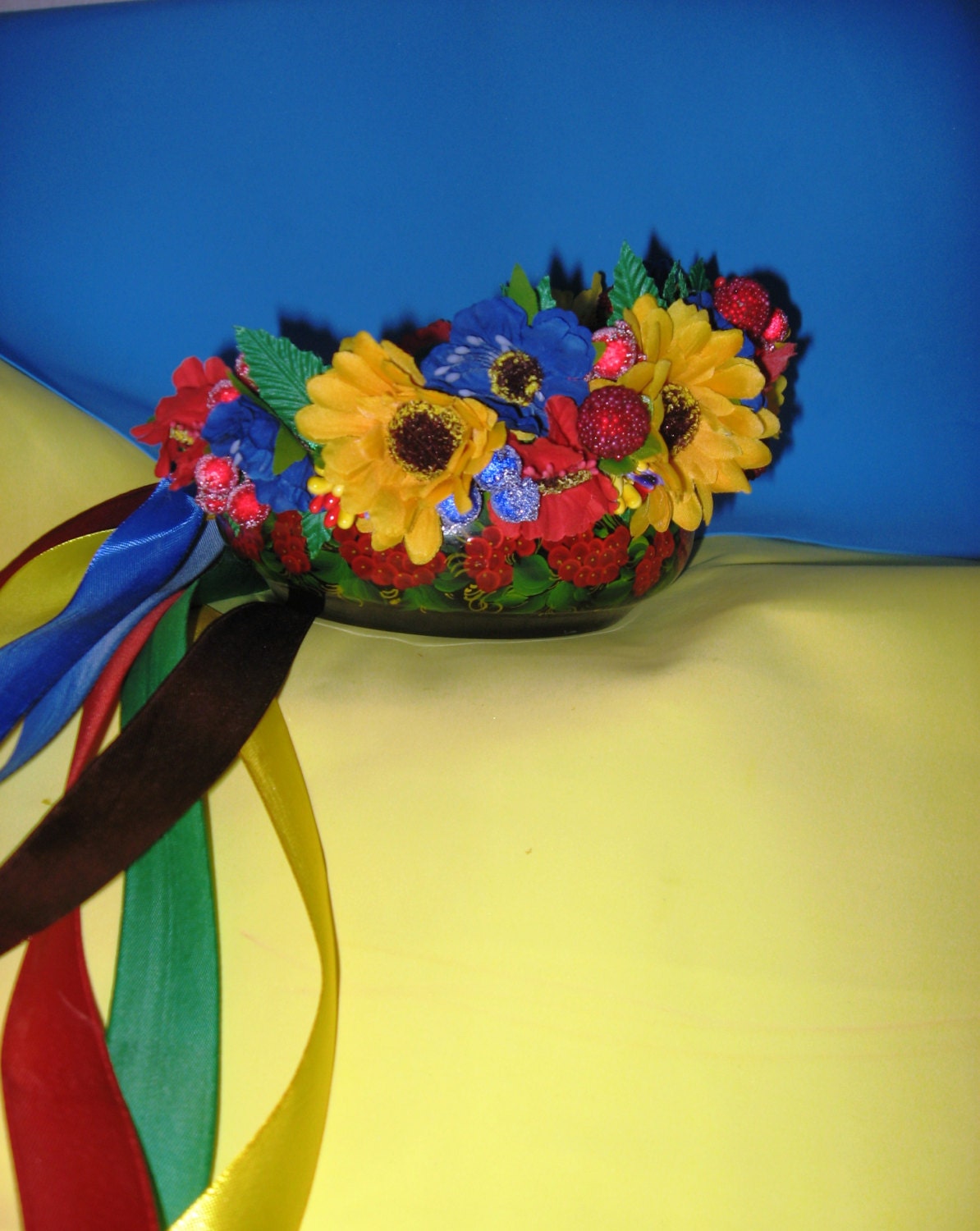 Ukrainian wreath  etsy