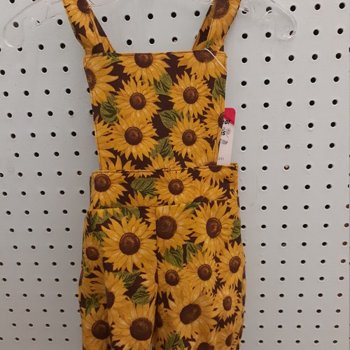 Fall Overalls Sunflower Overalls Autumn 