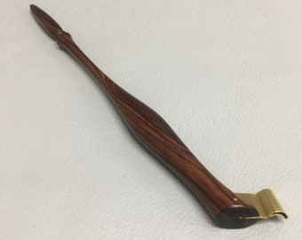 Brazilian King wood: oblique penholder