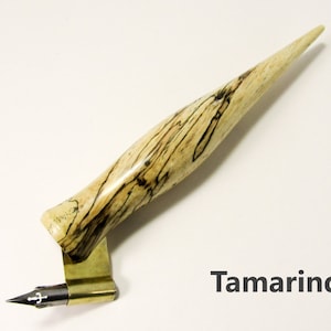 Wide Grip Solid Wood Carrot Pen