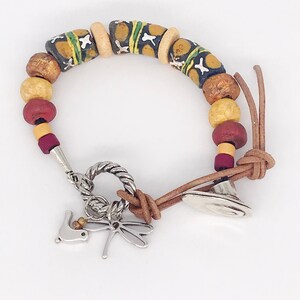 Beaded Bracelet, African Bead Bracelet