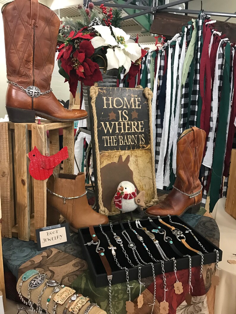 Boot Jewelry, Bridal Boot Jewelry, Boot Bracelet, Brighton Jewelry bild 3