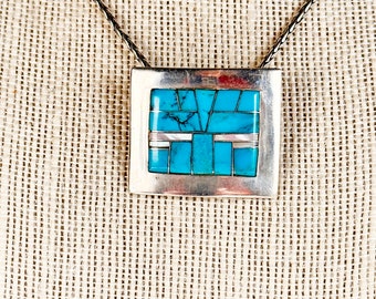 Western Necklace, Turquoise Necklace