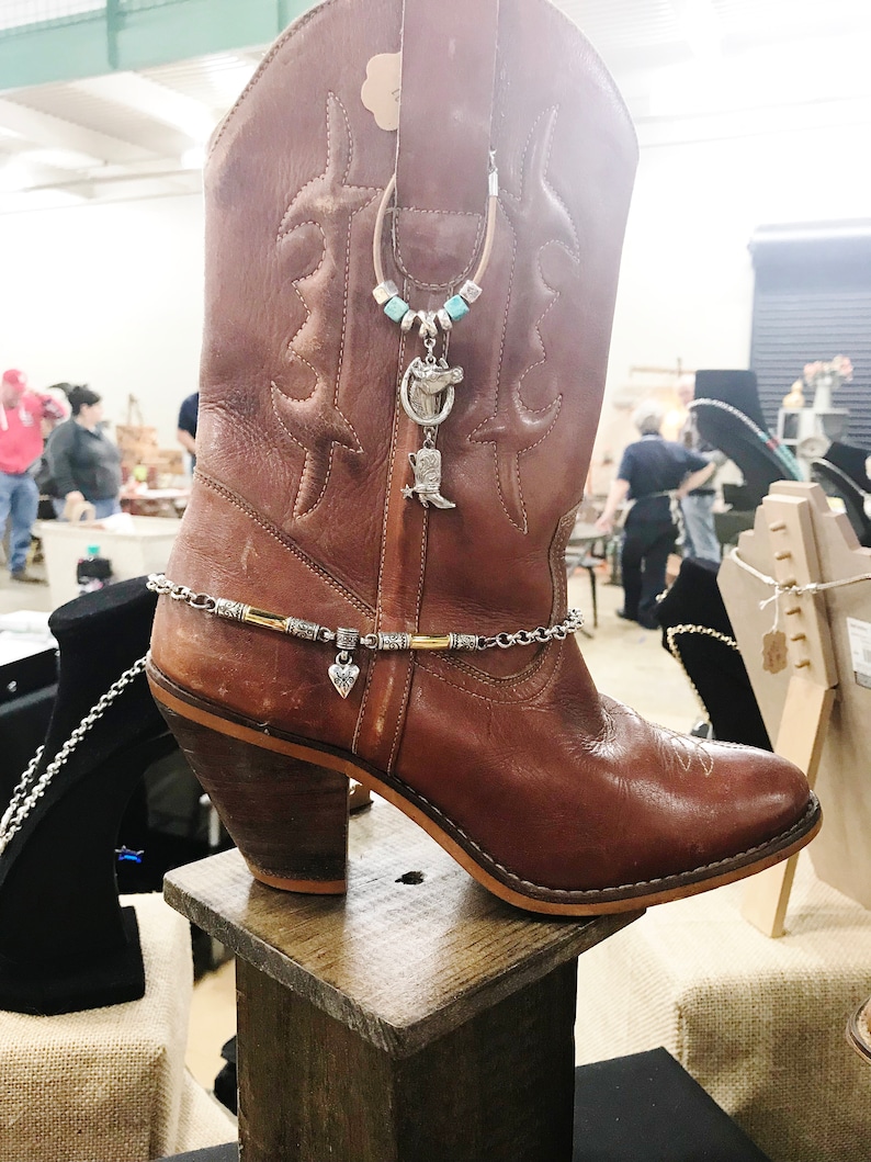 Boot Jewelry, Bridal Boot Jewelry, Boot Bracelet, Brighton Jewelry bild 4