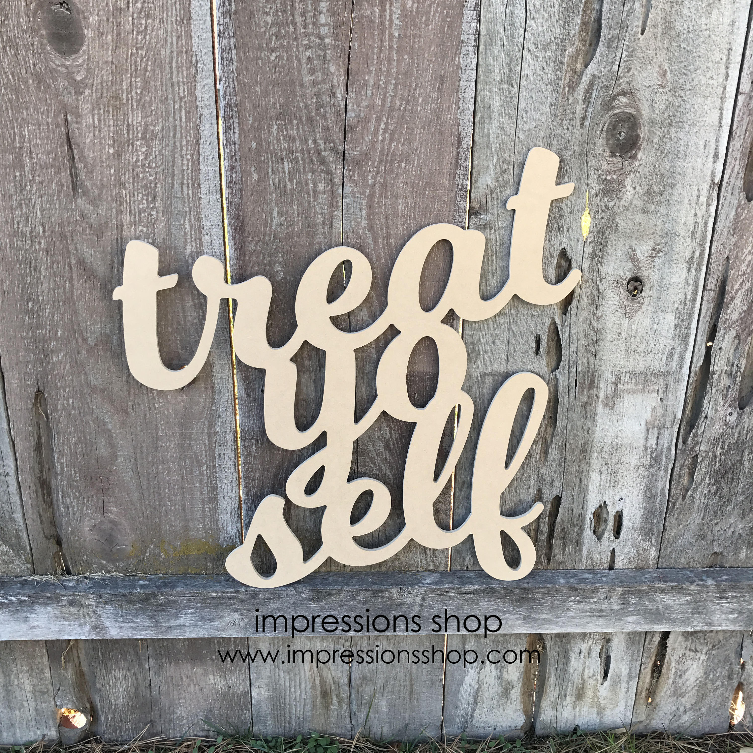 Treat yo self sign Etsy