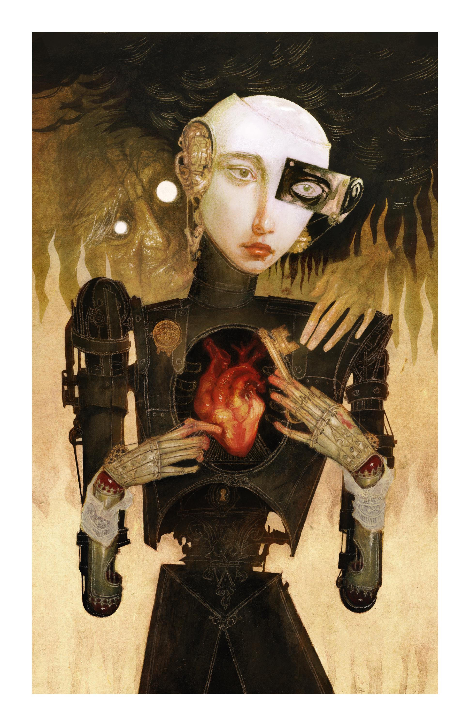 The Heart of Owl Abbas Illustrated Art Print