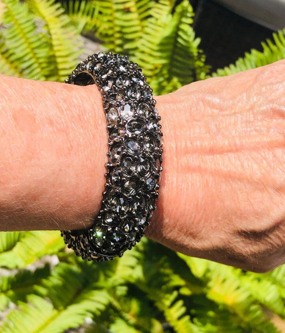 Kenneth J. Lane KJL Blingy Bangle Bracelet ~ Signe