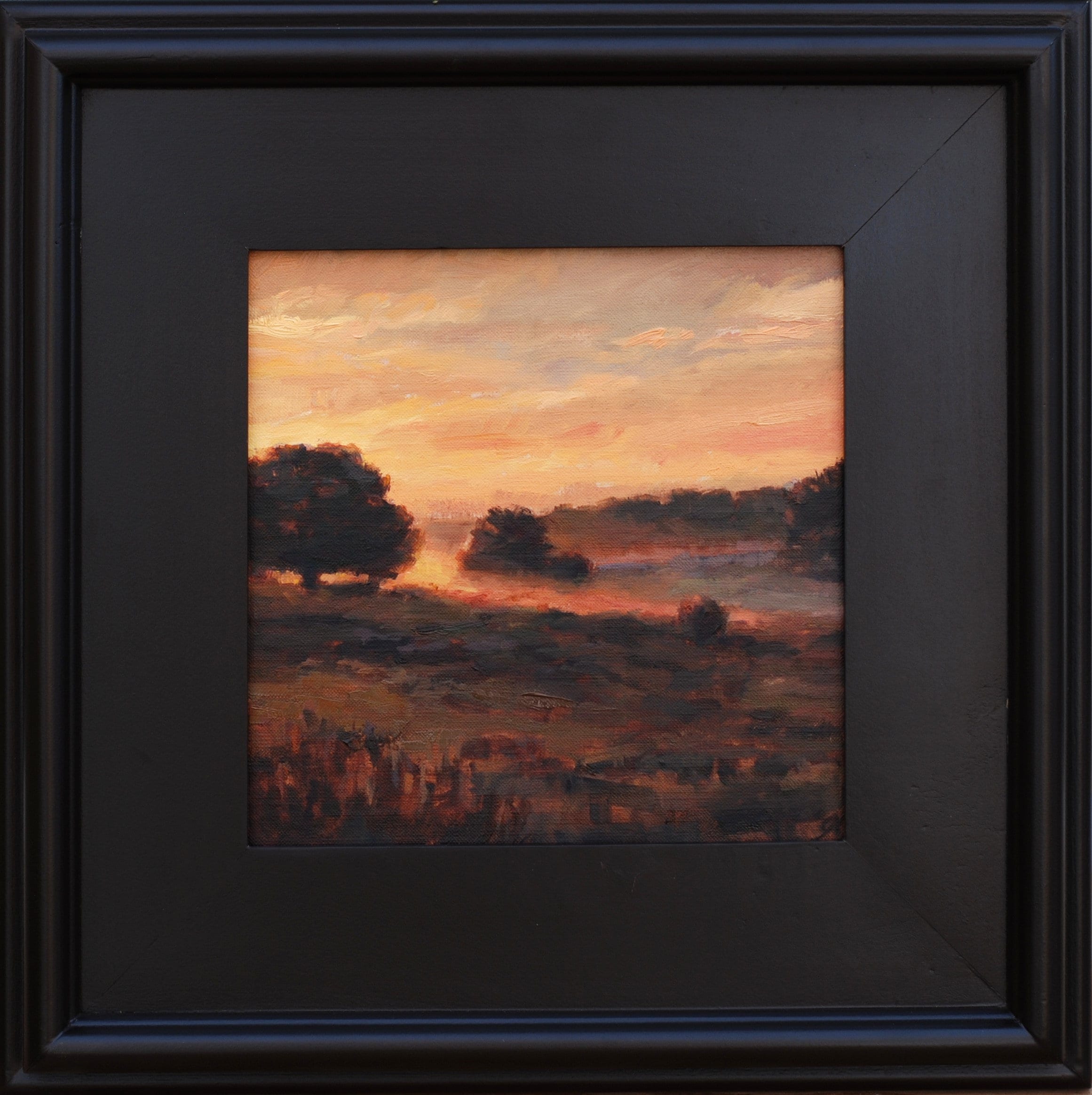 Bold Beginnings ORIGINAL Oil Painting, Small Sunrise Landscape ...