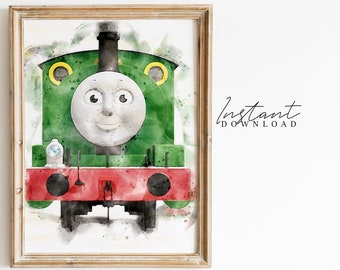 green number 6 thomas train
