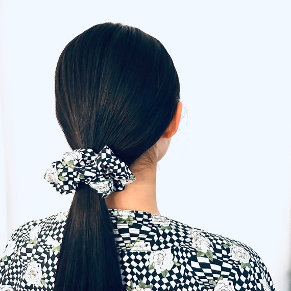 Liberty Print Tana Lawn™ Cotton/Silk  Hair Scrunchie Large