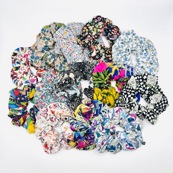 Liberty Print Tana Lawn™ Cotton Hair Scrunchie Large