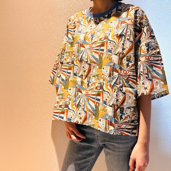 Liberty Print Tana Lawn Loose Fit Shirt – One Size (UK 6-14)