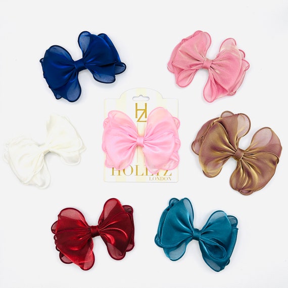 HOLLYZ Luxe Organza Hair Bows