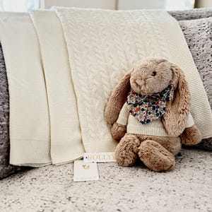 HOLLYZ 100% Pure Cashmere Baby Blanket - Ultra Soft, Breathable, Premium Gift