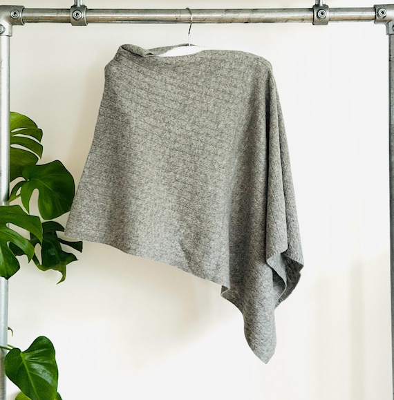 Pure Cashmere Wrap | Luxury Cashmere Poncho Shawl | Soft Lightweight Cashmere Cape | Elegant Gift for Women | HOLLYZ London