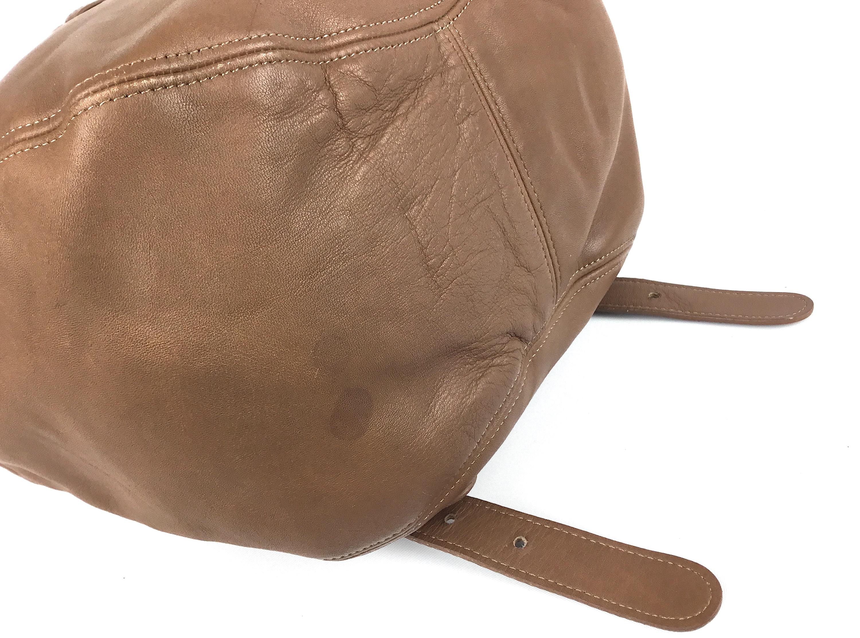 Vintage COACH Soho Buckle 4134 British Tan Medium Brown 
