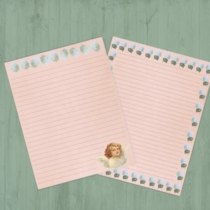 Papelería Querubín-Escritura de Cartas-Papel de Carta Imprimible