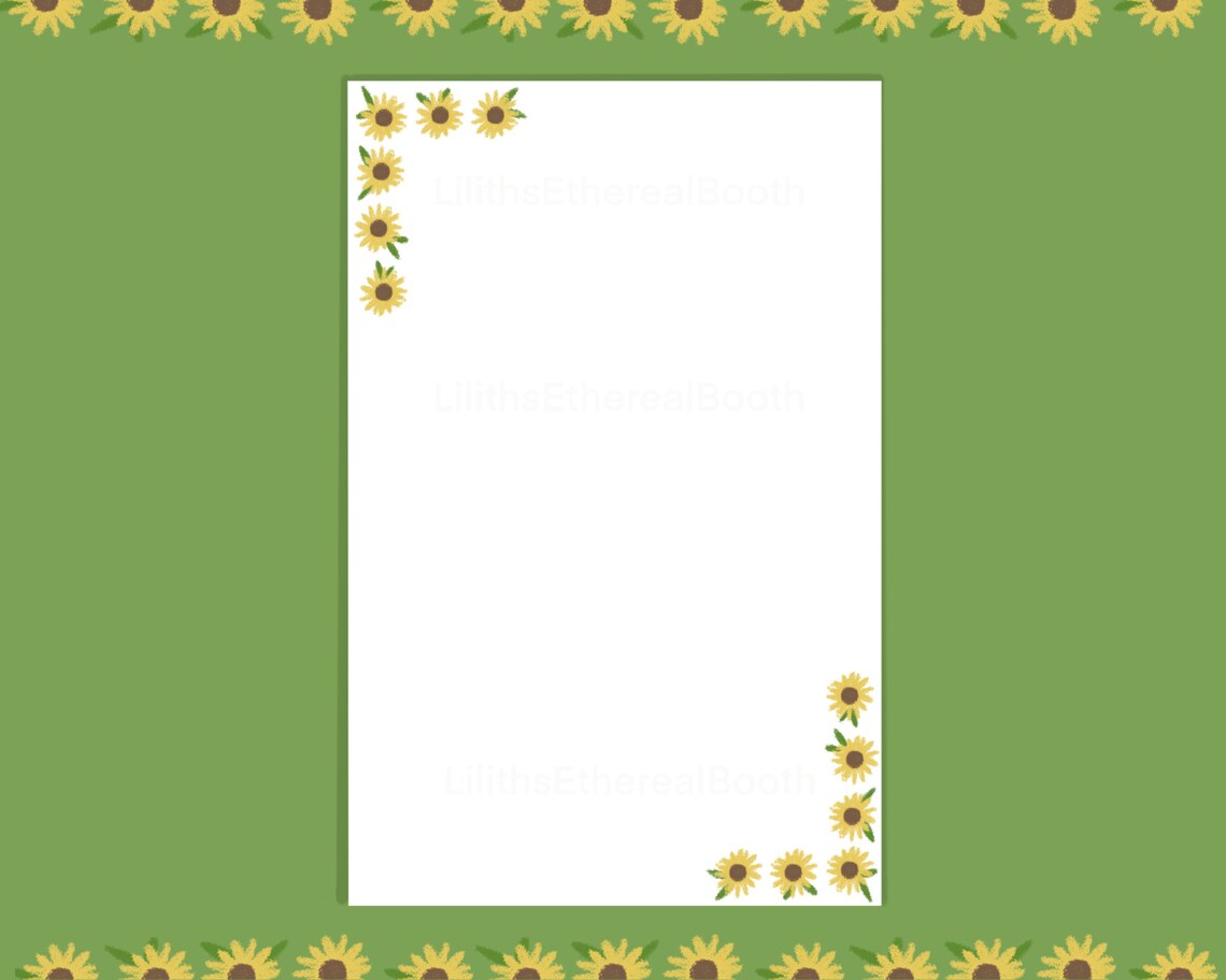 Writing Paper Stationery Set Cute Stationeryletter Etsy