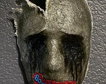 Wall Decor Mask: Boys Don’t Cry, Emotional Art Piece, Activism
