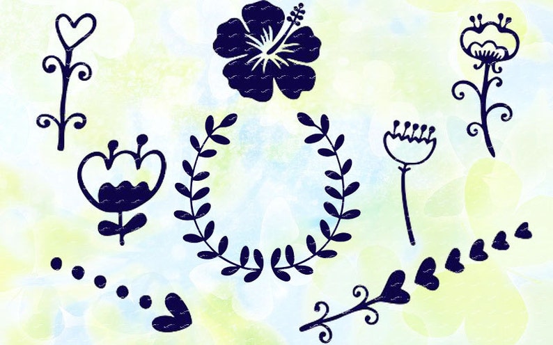 Free Free Floral Elements Svg 195 SVG PNG EPS DXF File