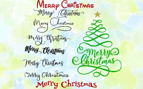 Download Merry Christmas Words Christmas Tree Svg Eps Png Cdr Cut Etsy 3D SVG Files Ideas | SVG, Paper Crafts, SVG File