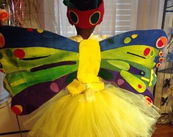 The very hungry Butterfly (Caterpillar)-Halloween (Please shop on my online store.)