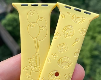 Disney Winnie the Pooh Apple Watch Band 38 40 41 42 44 45 49 Disney Winnie the Pooh Apple Watch Band 38 40 41 42 44 45 49