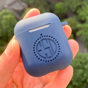 Gepersonaliseerde siliconen AirPod-hoes voor AirPod 1, 2, 3 en AirPod Pro, beste perfecte cadeau, eerste aangepaste naam monogram beschikbaar