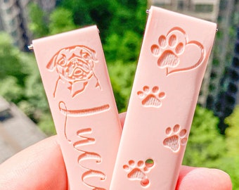 Personalisierte Hund Haustier Katze Silikon Samsung Galaxy Uhrenarmband, Ersatzarmband, personalisierte Fitbit Versa 1 & 2 Armband