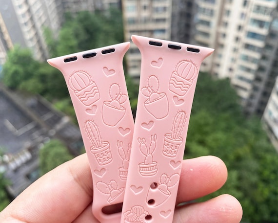 Cactus Apple Watch Band 38 40 41 42 44 45 49 Mm Personalized