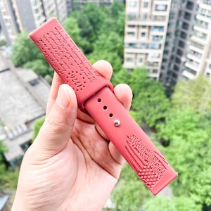 We the people 1776 American Flag silicone Samsung Galaxy Watch Band, Replacement watch strap, Personalized Fitbit versa 1 & 2 watch band image 7