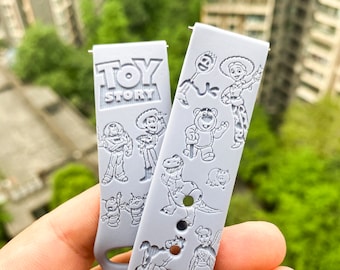 Toy Story Engraved silicone Samsung Galaxy Watch Band, Replacement watch strap, Personalized  Fitbit versa 1 & 2 watch band