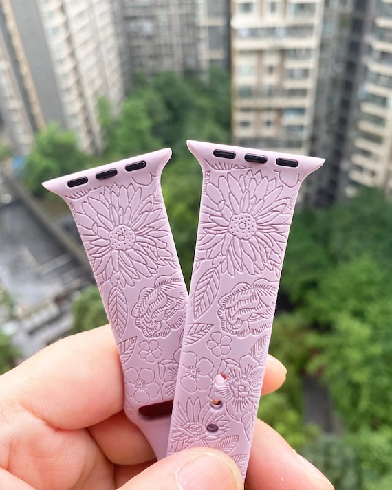 Flower apple watch bands sales