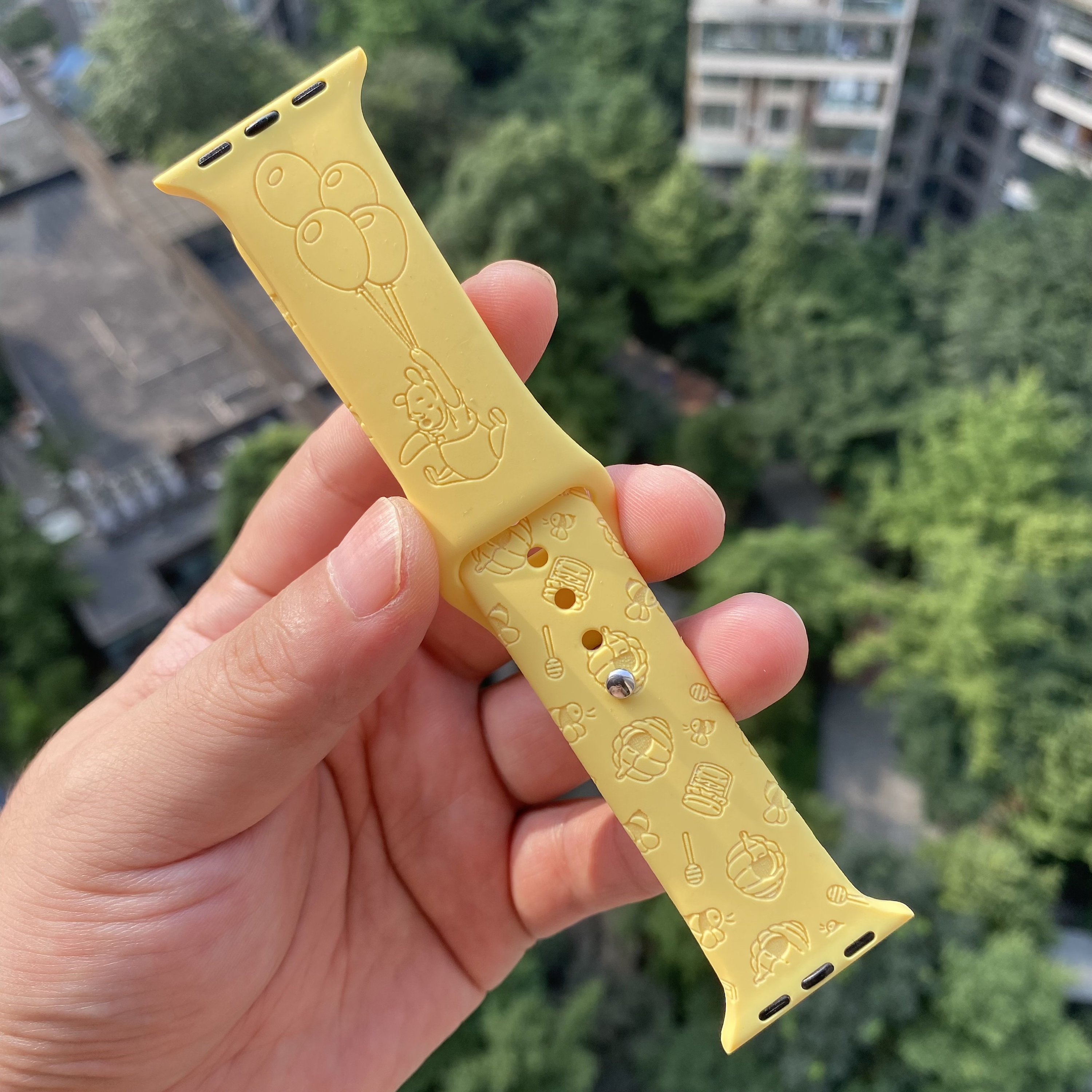 Disney Winnie the Pooh Apple Watch Band 38 40 42 44 Mm Etsy