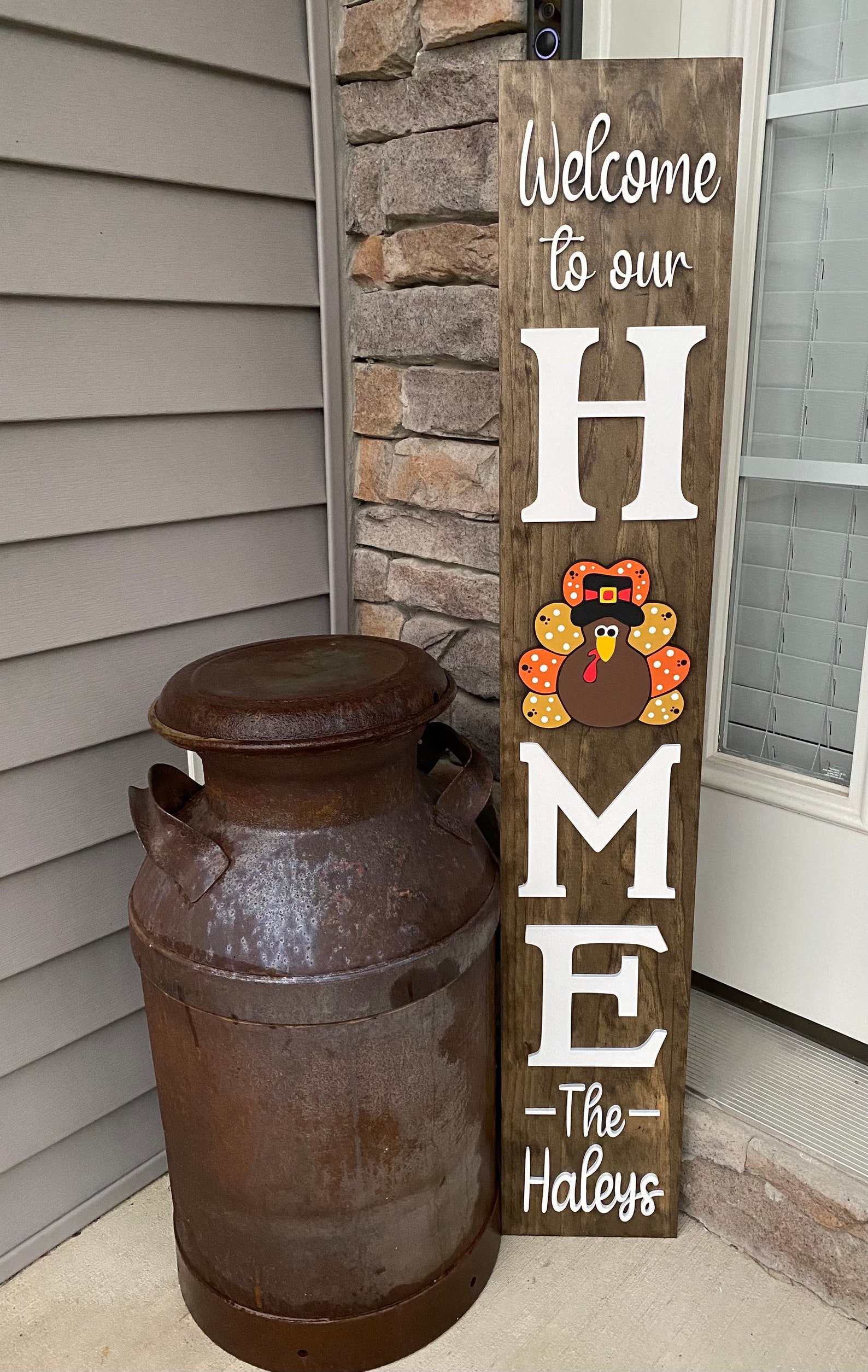 Personalized 3D Welcome to Our HOME Interchangeable Magnetic | Etsy